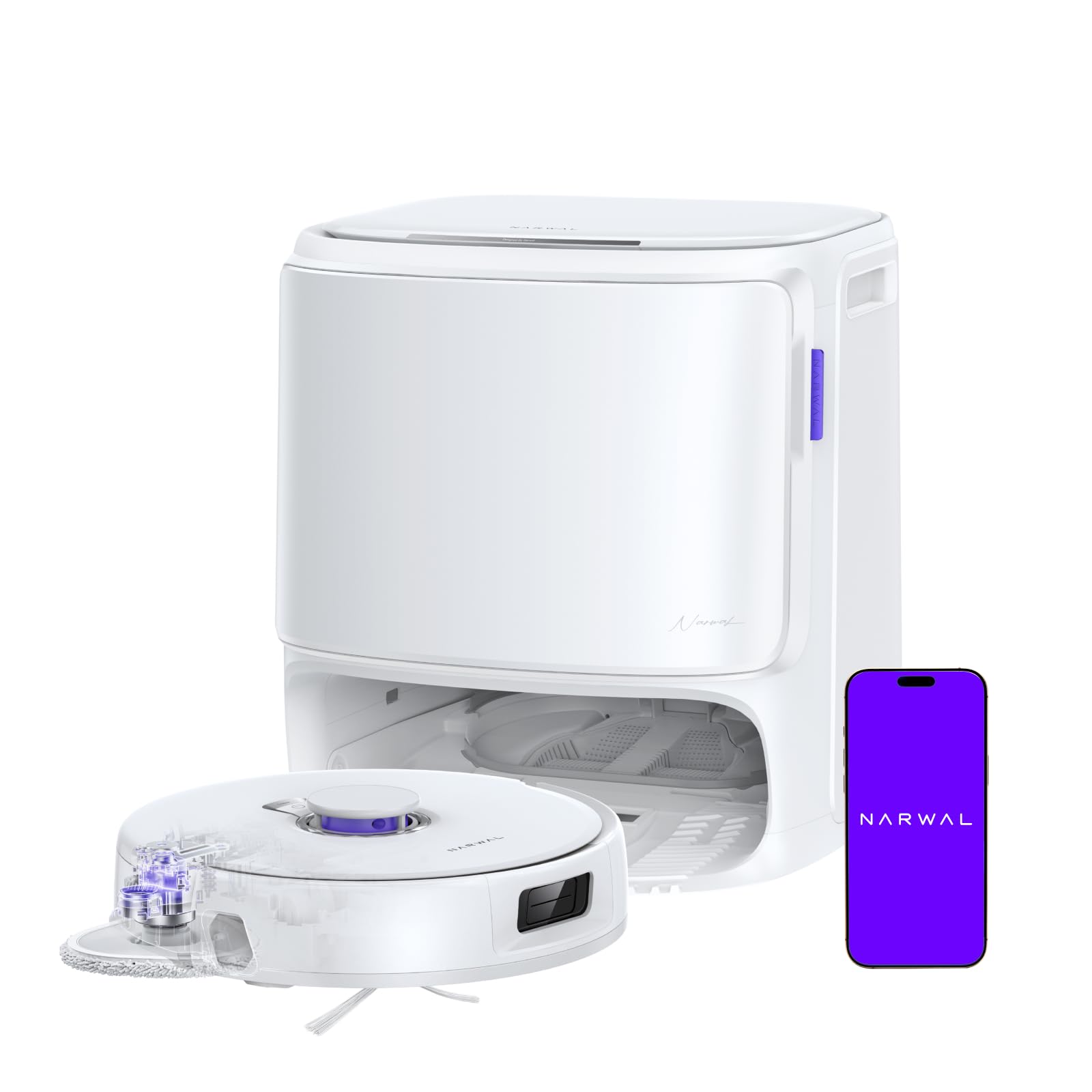 ENN NARWAL Freo Z10 Turbo Robot Vacuum and Mop Combo, 25,000Pa
